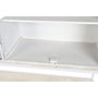 DKD Home Decor Estantería Moderna Blanco con 4 Puertas y 6 Estantes