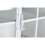 DKD Home Decor Estantería Moderna Blanco con 4 Puertas y 6 Estantes