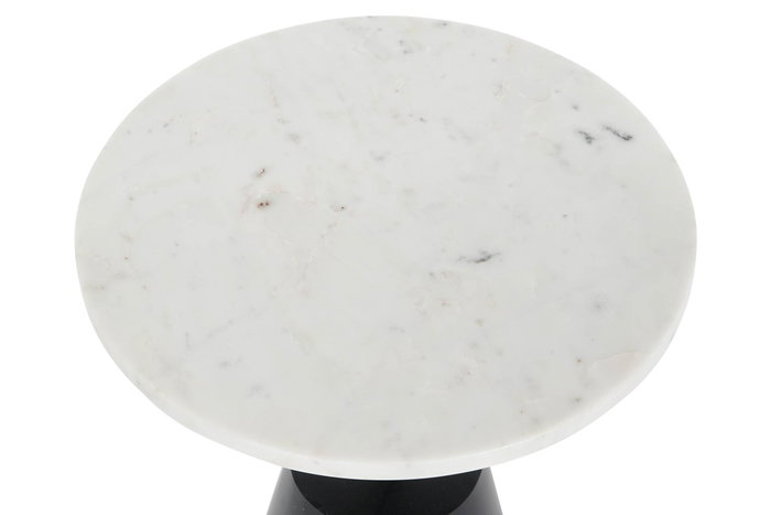 DKD Home Decor Mesita Auxiliar 40 x 50 x 40 cm Mármol Metal DKD Home Decor Mesita Auxiliar 40 x 50 x 40 cm Mármol Metal