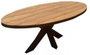 DKD Home Decor Mesa de Centro de Mango y Metal Natural