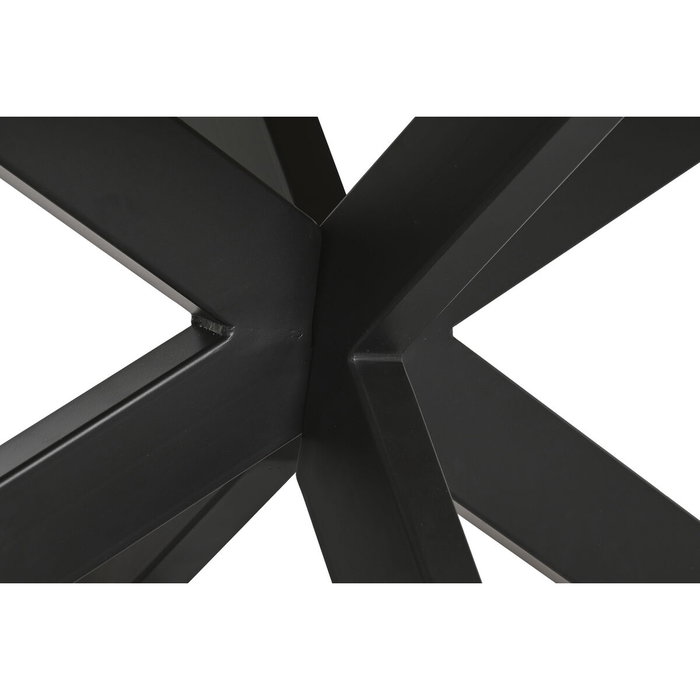 DKD Home Decor Mesa de Centro de Mango y Metal Natural