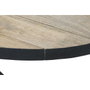 DKD Home Decor Mesa de Centro de Mango y Metal Natural