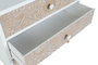Cajonera Arabe DKD Home Decor Blanco Marron 38 x 71 x 80 cm