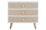 Cajonera Arabe DKD Home Decor Blanco Marron 38 x 71 x 80 cm