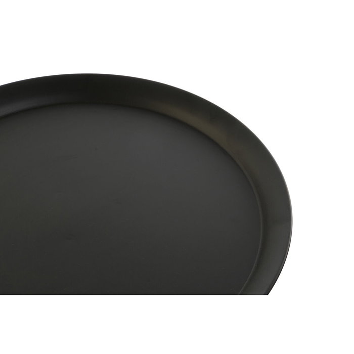 DKD Home Decor Mesita Auxiliar Glam de Metal, Dorado y Negro DKD Home Decor Mesita Auxiliar Glam de Metal, Dorado y Negro
