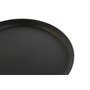 DKD Home Decor Mesita Auxiliar Glam de Metal, Dorado y Negro