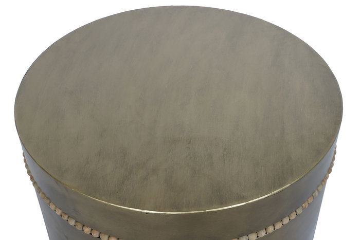 DKD Home Decor Mesita Auxiliar Glam Dorado 76 x 39 x 76 cm DKD Home Decor Mesita Auxiliar Glam Dorado 76 x 39 x 76 cm