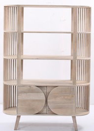 DKD Home Decor Estantería Moderno Blanco 116 x 40 x 160 cm