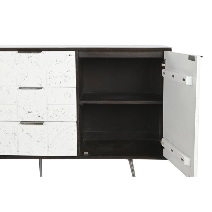 DKD Home Decor Buffet de Mango Marrón Oscuro 150x43x80 DKD Home Decor Buffet de Mango Marrón Oscuro 150x43x80