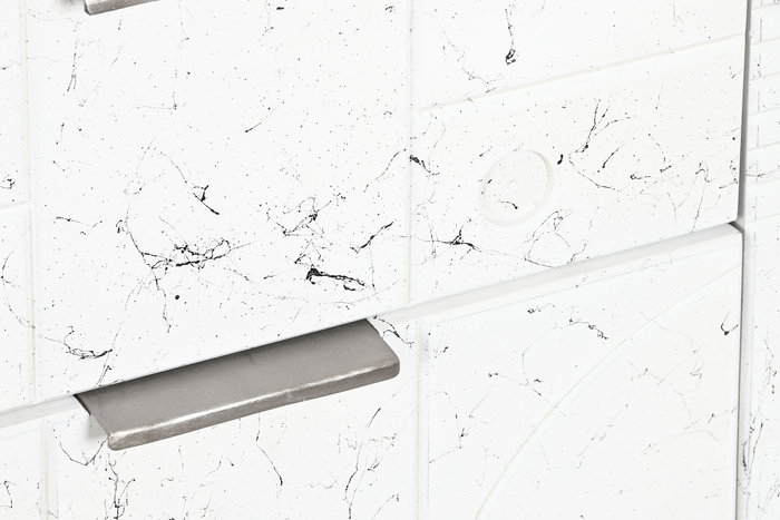 DKD Home Decor Buffet Moderno Marron Oscuro Blanco 43 x 80 x 150 cm DKD Home Decor Buffet Moderno Marron Oscuro Blanco 43 x 80 x 150 cm