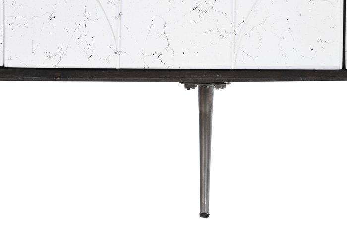 DKD Home Decor Buffet Moderno Marron Oscuro Blanco 43 x 80 x 150 cm DKD Home Decor Buffet Moderno Marron Oscuro Blanco 43 x 80 x 150 cm