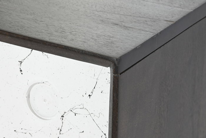 DKD Home Decor Buffet Moderno Marron Oscuro Blanco 43 x 80 x 150 cm DKD Home Decor Buffet Moderno Marron Oscuro Blanco 43 x 80 x 150 cm