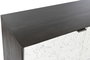 DKD Home Decor Buffet Moderno Marron Oscuro Blanco 43 x 80 x 150 cm