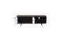 DKD Home Decor Mueble TV Mango 140x35x50 Marrón Oscuro