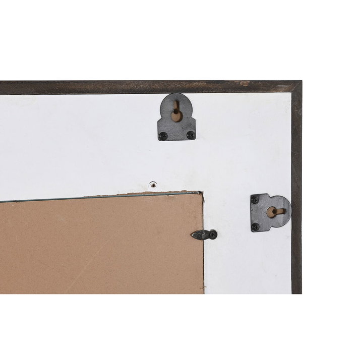 DKD Home Decor Espejo de Mango 130x70 cm Marrón Oscuro