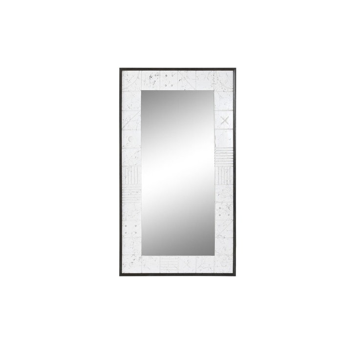 DKD Home Decor Espejo de Mango 130x70 cm Marrón Oscuro