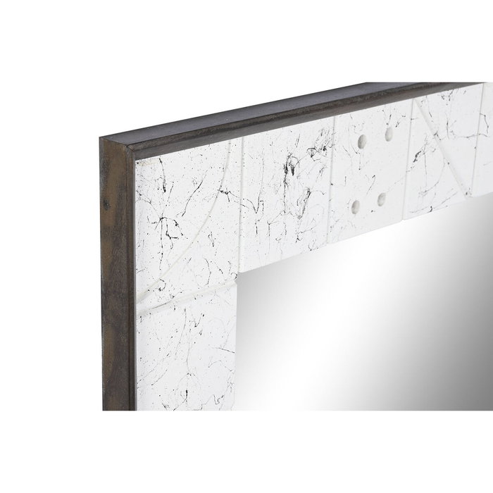 DKD Home Decor Espejo de Mango 130x70 cm Marrón Oscuro