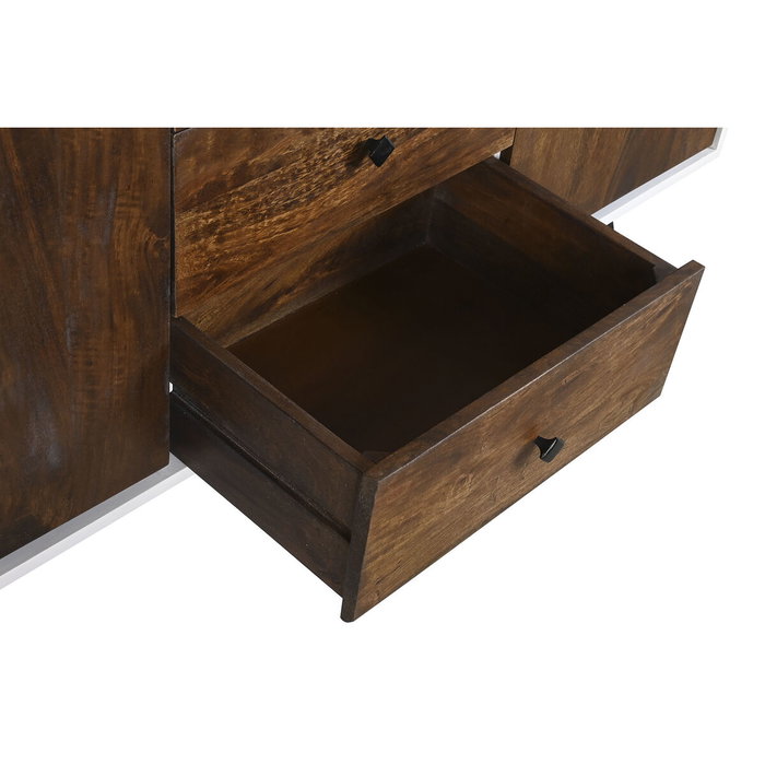 DKD Home Decor Buffet de Mango Blanco 150x40x80