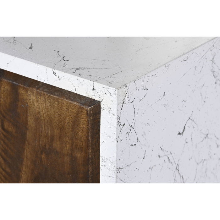 DKD Home Decor Buffet de Mango Blanco 150x40x80