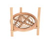 DKD Home Decor Macetero de Ratán Natural 25x25x70 cm
