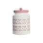 DKD Home Decor Bote de Dolomita Rosa 2,35 L PIXEL LOVE