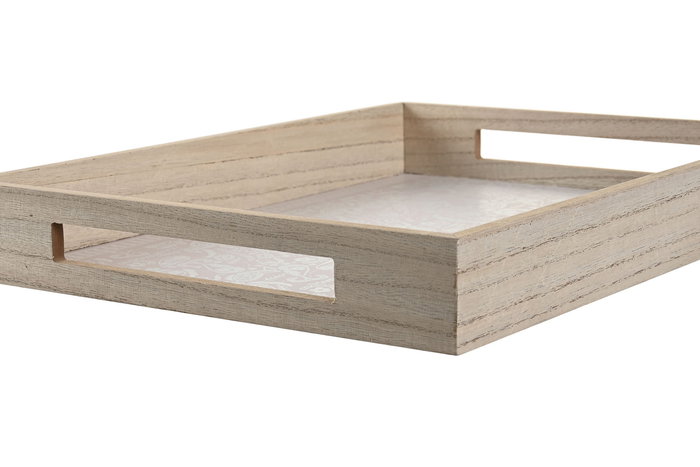 DKD Home Decor Bandeja Shabby Rosa Azul Amarillo 30 x 5 x 40 cm (3 Unidades) DKD Home Decor Bandeja Shabby Rosa Azul Amarillo 30 x 5 x 40 cm (3 Unidades)