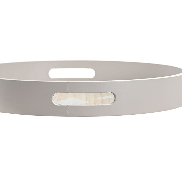 DKD Home Decor Bandeja MDF Stella Maris Azul y Blanco de 35x35x5 cm, Pack de 2 unidades DKD Home Decor Bandeja MDF Stella Maris Azul y Blanco de 35x35x5 cm, Pack de 2 unidades