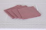 DKD Home Decor Set de 5 Manteles PIXEL LOVE 150x150 cm Rosa y Blanco