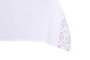 DKD Home Decor Set de 5 Manteles PIXEL LOVE 150x150 cm Rosa y Blanco