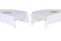 DKD Home Decor Set de 5 Manteles Stella Maris de Algodón, Surtido de 2