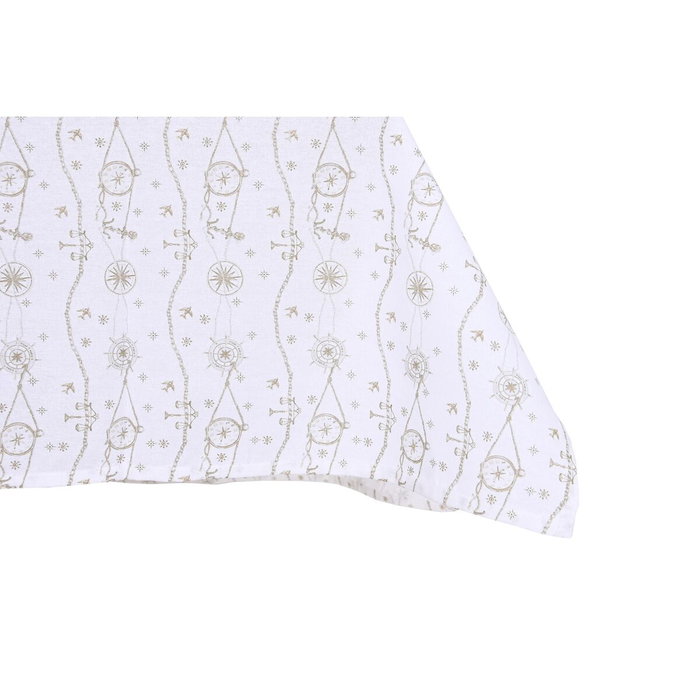DKD Home Decor Set de Manteles Stella Maris 150x250x0,5 cm, 2 Unidades Surtidas