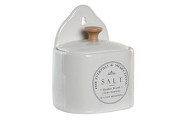 DKD Home Decor Salero Blanco Gres 8 x 15 x 11 cm