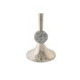 DKD Home Decor Candelabro de Aluminio y Acrílico Cromado Plateado CAMILA