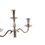 DKD Home Decor Candelabro de Aluminio y Acrílico Cromado Plateado CAMILA