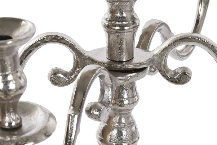 Candelabro Tradicional DKD Home Decor Plateado 56x100x56 cm