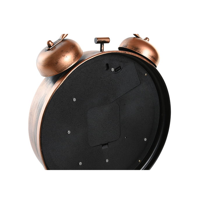 DKD Home Decor Reloj de Sobremesa Vintage Cobrizo en Hierro y Cristal DKD Home Decor Reloj de Sobremesa Vintage Cobrizo en Hierro y Cristal