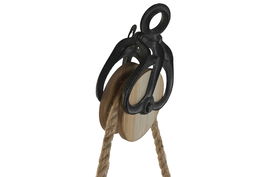 DKD Home Decor Reloj de Pared Loft Negro Dorado 8 x 71 x 43 cm (2 Unidades)