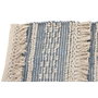 DKD Home Decor Alfombra de Algodón 180x120x2 cm Azul y Blanco