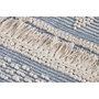 DKD Home Decor Alfombra de Algodón 180x120x2 cm Azul y Blanco