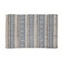 Alfombra DKD Home Decor 180 x 120 x 2 cm Azul Algodón Blanco Boho