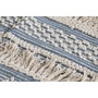 DKD Home Decor Alfombra de Algodón 230x160x2 cm Azul y Blanco