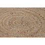 DKD Home Decor Alfombra de Yute y Algodón 150x150x1 cm Marrón Claro y Verde Jade