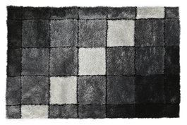 DKD Home Decor Alfombra Moderno Gris Blanco Negro 230 x 2 x 160 cm