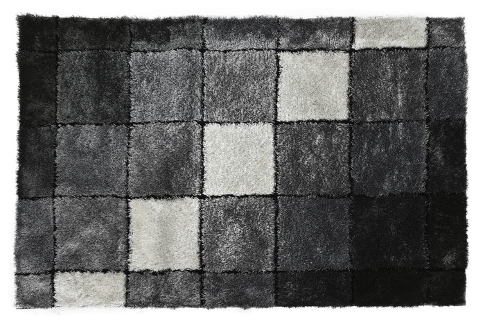 DKD Home Decor Alfombra Moderno Gris Blanco Negro 230 x 2 x 160 cm DKD Home Decor Alfombra Moderno Gris Blanco Negro 230 x 2 x 160 cm