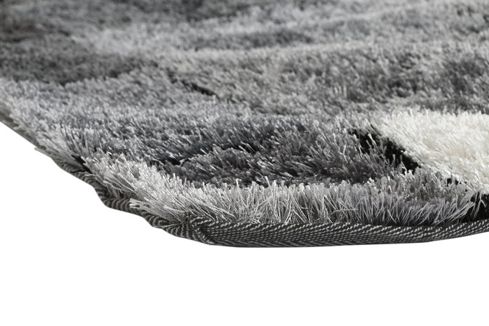 DKD Home Decor Alfombra Moderno Gris Blanco Negro 230 x 2 x 160 cm DKD Home Decor Alfombra Moderno Gris Blanco Negro 230 x 2 x 160 cm