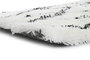 DKD Home Decor Alfombra Boho Blanco Negro Poliéster 180x5x120 cm