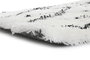 DKD Home Decor Alfombra Boho Blanco Negro Poliéster 180x5x120 cm