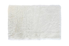 DKD Home Decor Alfombra Marfil Poliester y Seda 180 x 120 x 8 cm