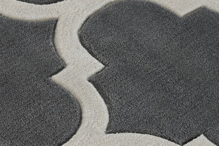 DKD Home Decor Alfombra Árabe Gris Crema 180 x 2 x 120 cm