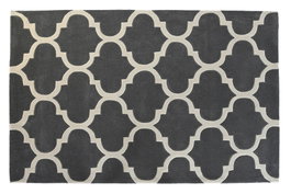 DKD Home Decor Alfombra Árabe Gris Crema 180 x 2 x 120 cm